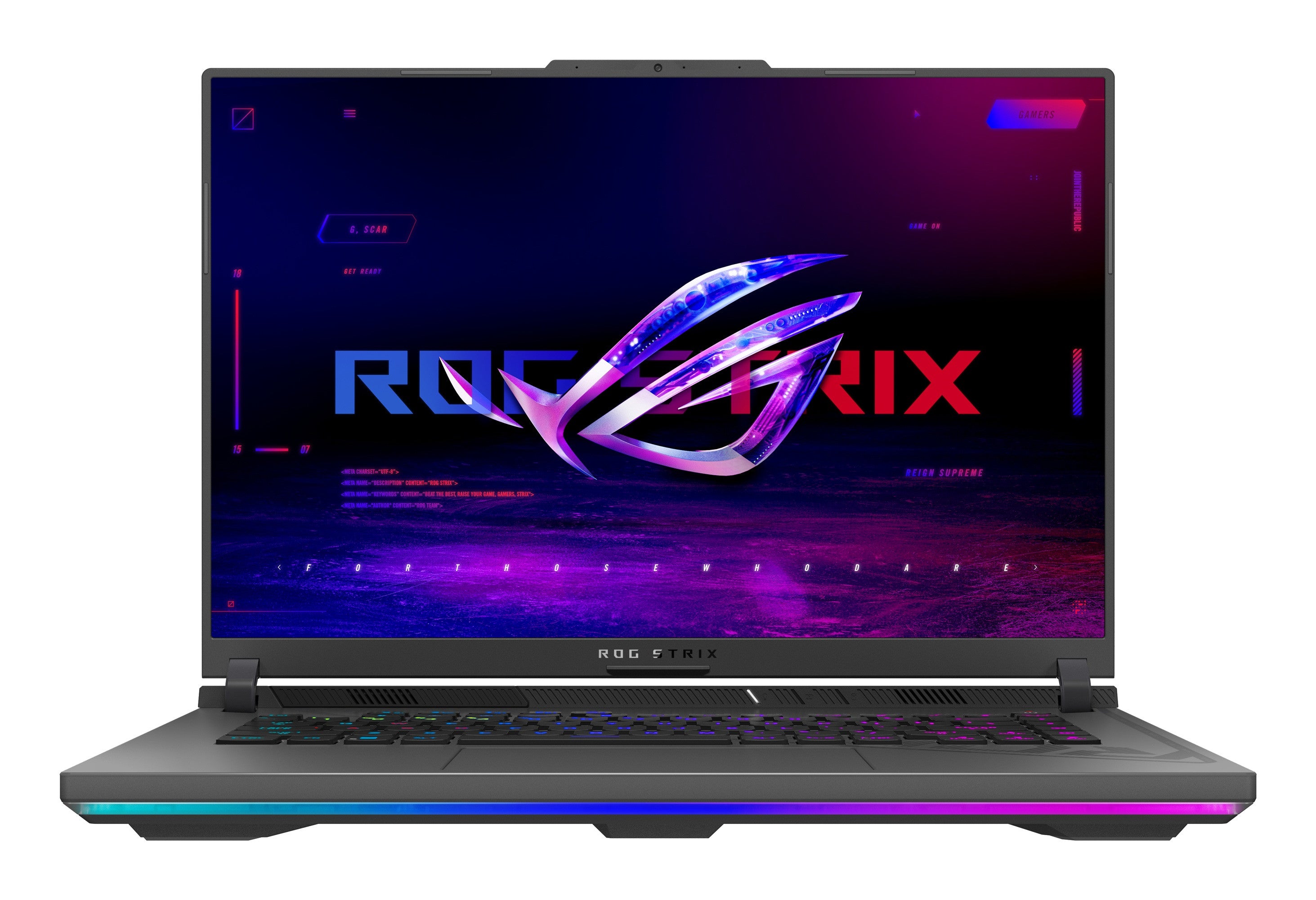 ASUS ROG Strix G16 G614JV-N3150W Intel® Core™ i7 i7-13650HX Laptop 40.6 cm (16") WUXGA 16 GB DDR5-SDRAM 1 TB SSD NVIDIA GeForce RTX 4060 Wi-Fi 6E (802.11ax) Windows 11 Home Grey 90NR0C61-M00FF0
