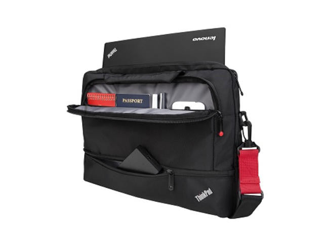 Lenovo Essential 39.6 cm (15.6") Briefcase Black 4X40E77328