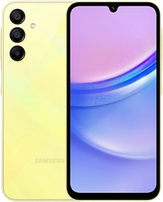 Samsung Galaxy A15 4G SM-A155FZYDEUB 4GB/128GB Geel - Compridis