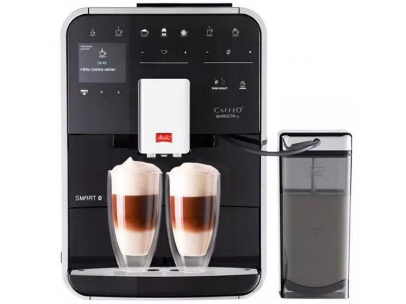 Melitta koffiemachine met twee latte machiatto