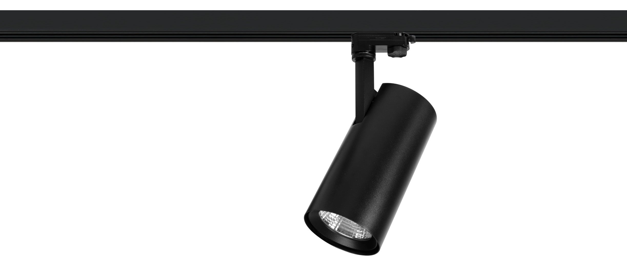 Zwarte rail spot verlichting
