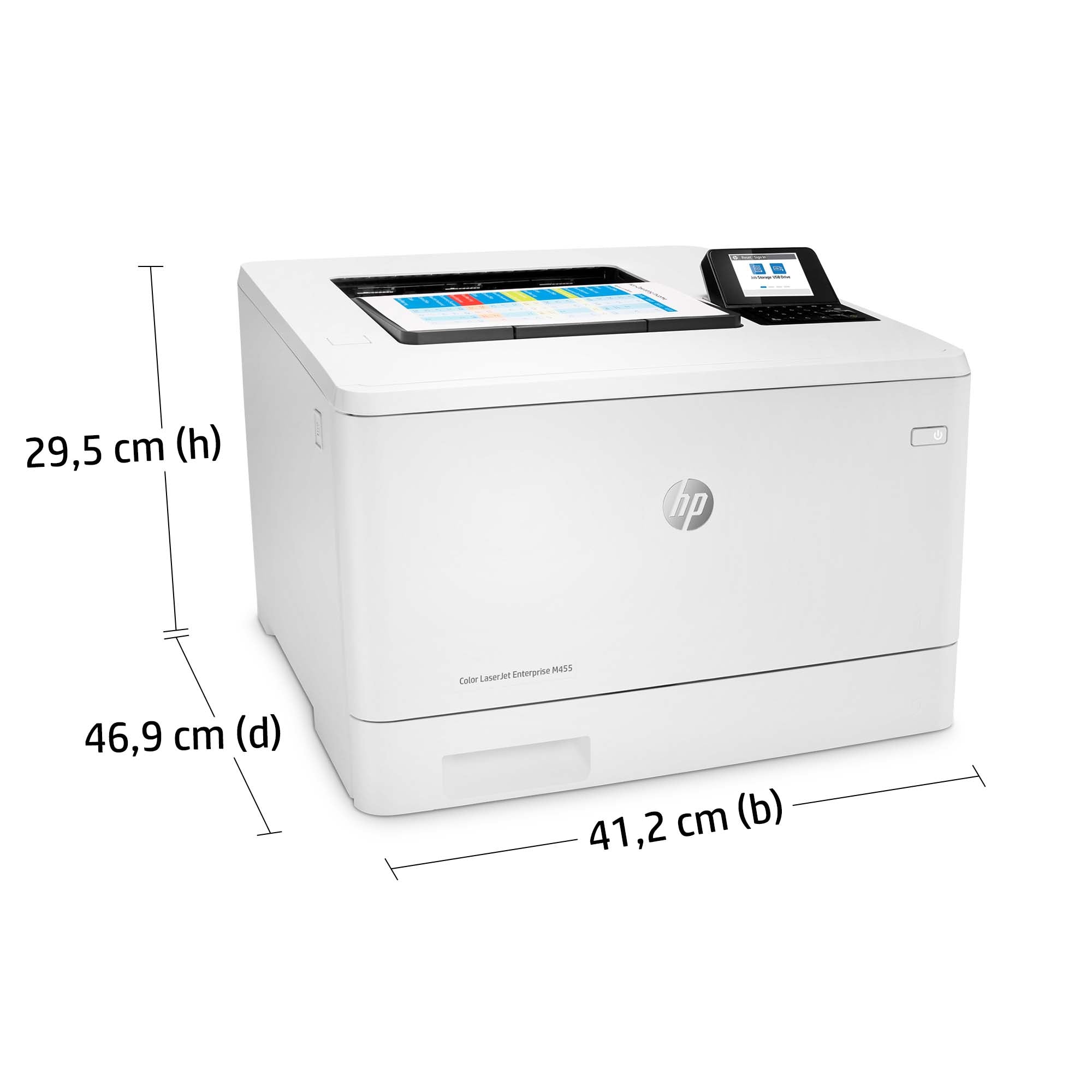 Color LaserJet Enterprise M455dn Printer 3PZ95A#B19
