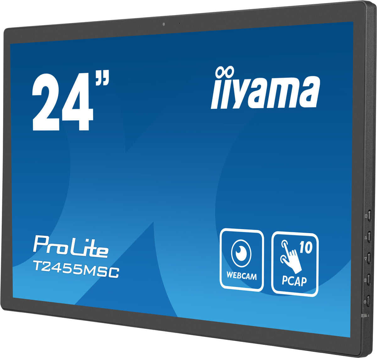 IIYAMA ProLite T2455MSC-B1 24″ IPS Full HD PCAP Touch Monitor – Black