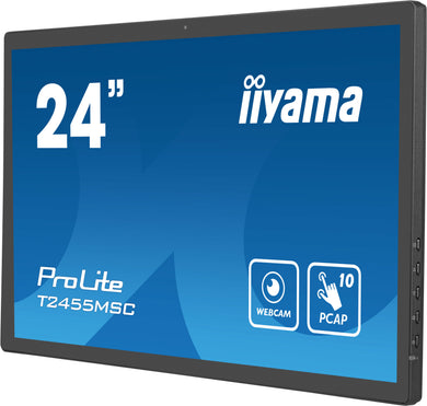 IIYAMA ProLite T2455MSC-B1 24″ IPS Full HD PCAP Touch Monitor – Black