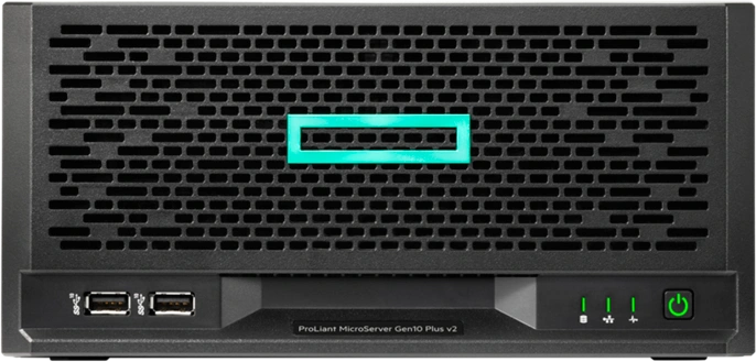 ProLiant MicroServer Gen10 Plus - Intel Xeon E-2314 / 2.80GHz - 16GB RAM - 4 LFF - 180W PSU P54649-421