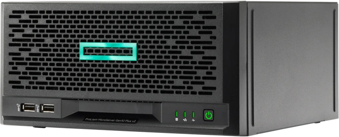 ProLiant MicroServer Gen10 Plus - Intel Xeon E-2314 / 2.80GHz - 16GB RAM - 4 LFF - 180W PSU P54649-421