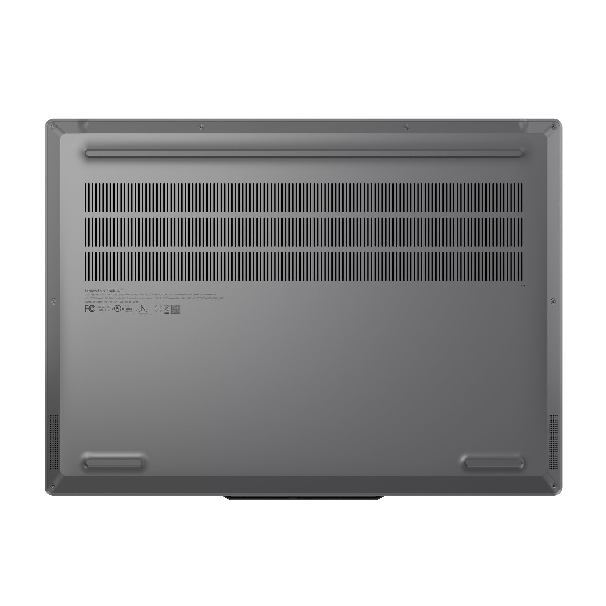 Lenovo ThinkBook 16p G5 IRX Intel® Core™ i7 i7-14650HX Laptop 40.6 cm (16") WQXGA 16 GB DDR5-SDRAM 512 GB SSD NVIDIA GeForce RTX 4060 Wi-Fi 6E (802.11ax) Windows 11 Pro Belgian Grey 21N50017MB