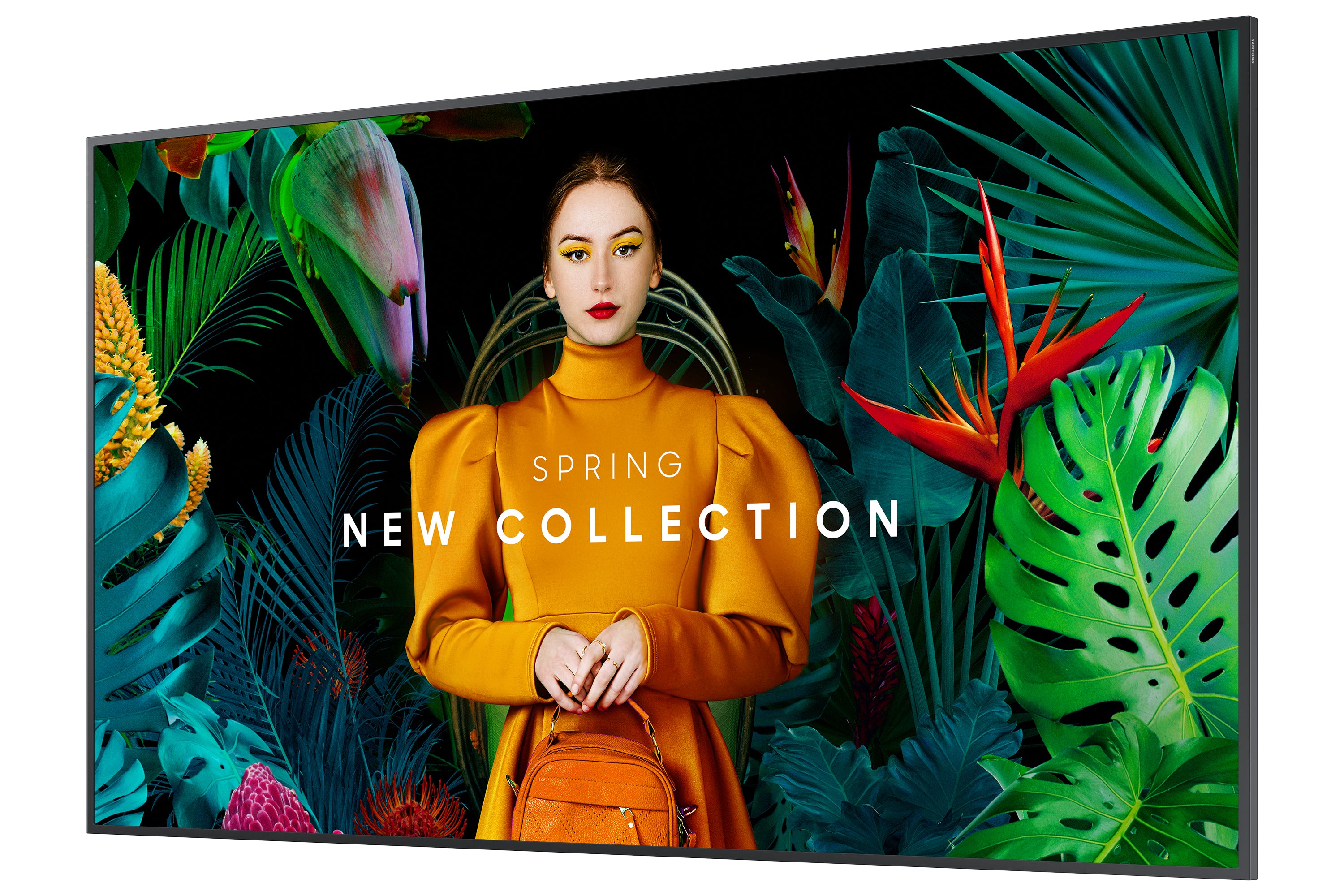 Samsung QH75C Digital signage flat panel 190.5 cm (75") LCD Wi-Fi 700 cd/m² 4K Ultra HD Black Tizen 24/7 LH75QHCEBGCXEN