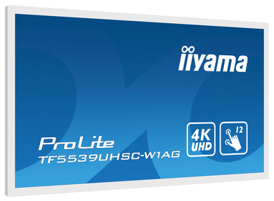 IIYAMA ProLite TF5539UHSC-W1AG 55" PCAP 4K Open-Frame Touch Display White