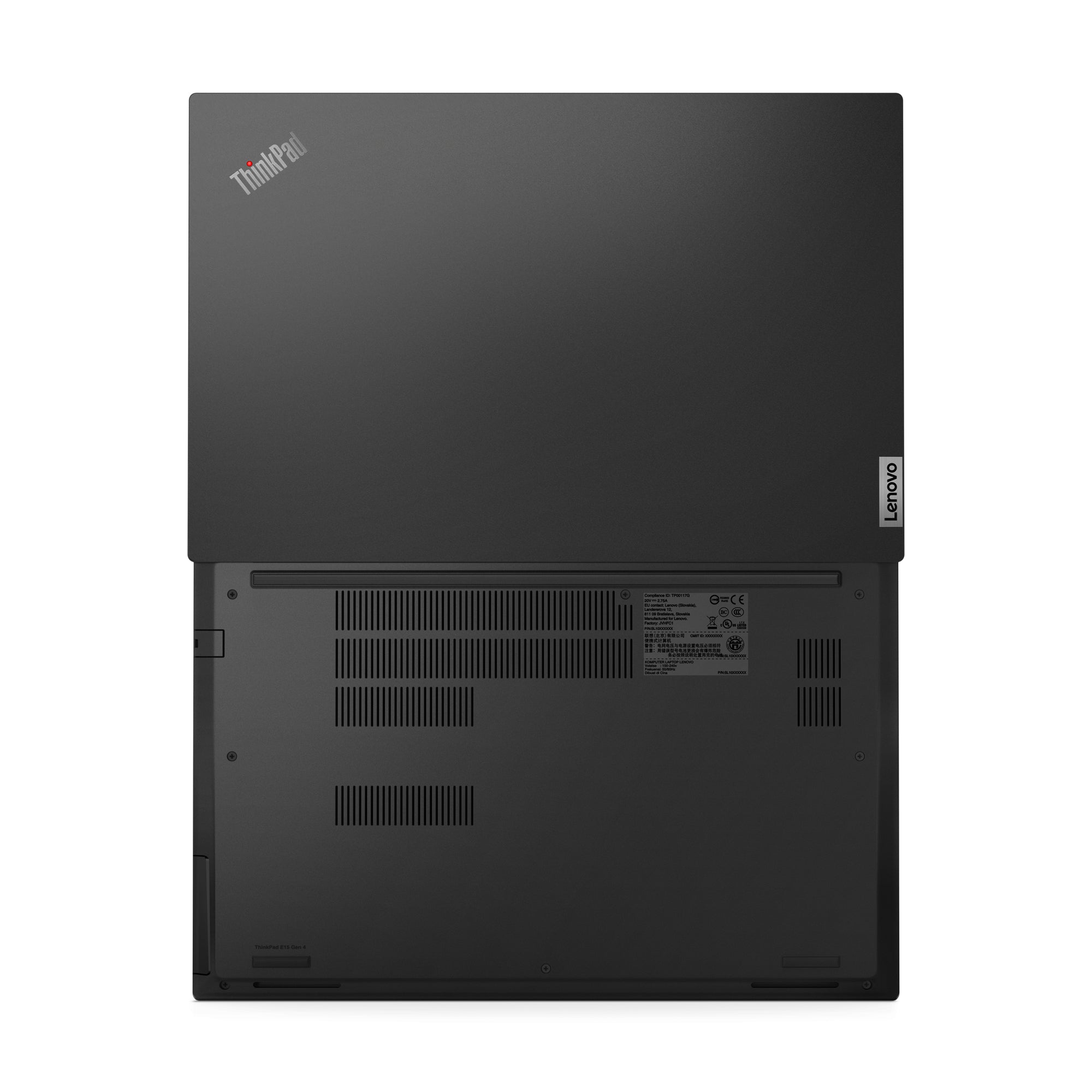 Lenovo ThinkPad E15 Gen 4 (Intel) Intel® Core™ i7 i7-1255U Laptop 39.6 cm (15.6") Full HD 16 GB DDR4-SDRAM 512 GB SSD Wi-Fi 6 (802.11ax) Windows 11 Pro German Black 21E60050GE