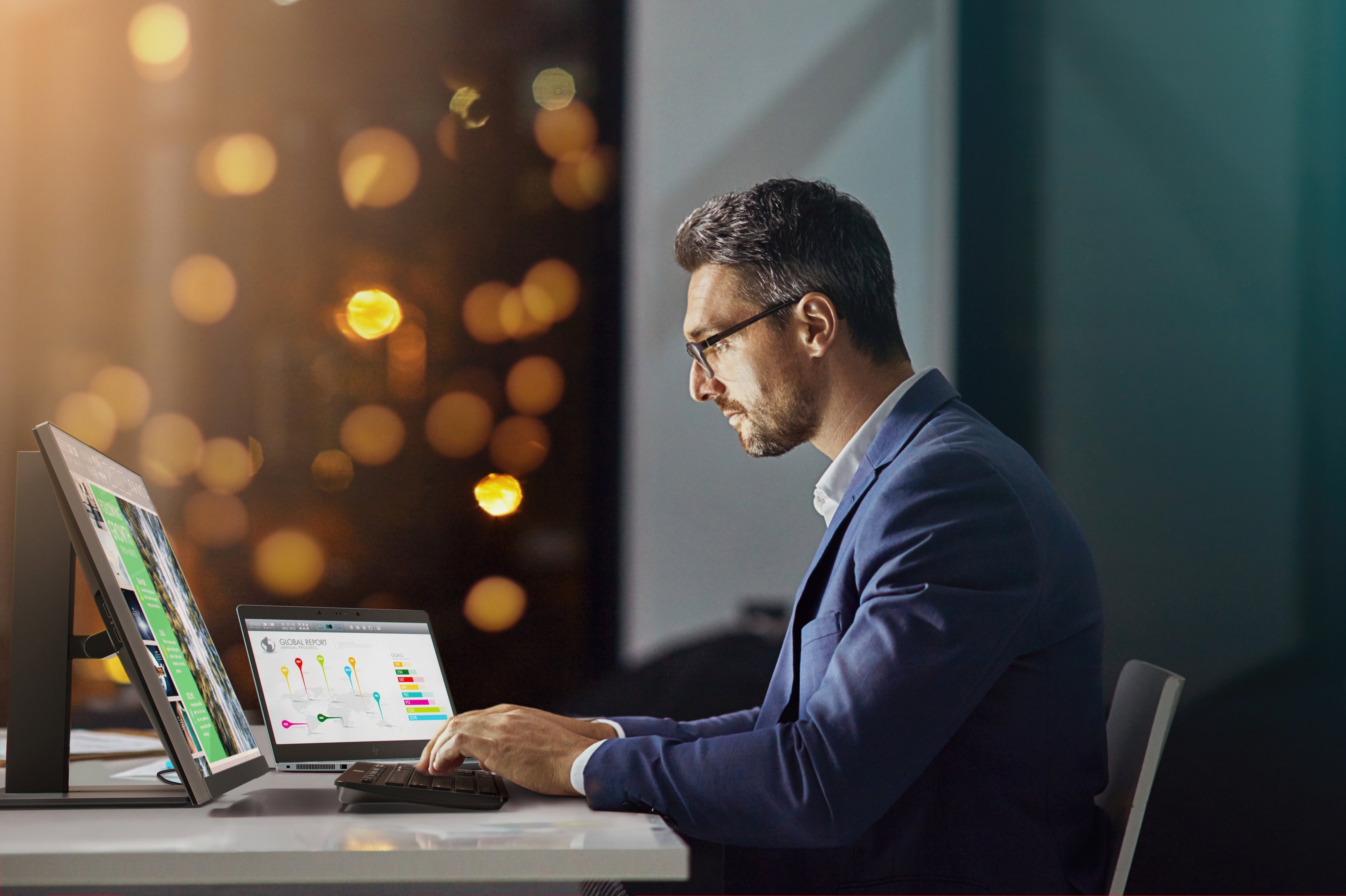 HP Zvr computer monitor 59.9 cm (23.6") 1920 x 1080 pixels Full HD LED Black 793514-001