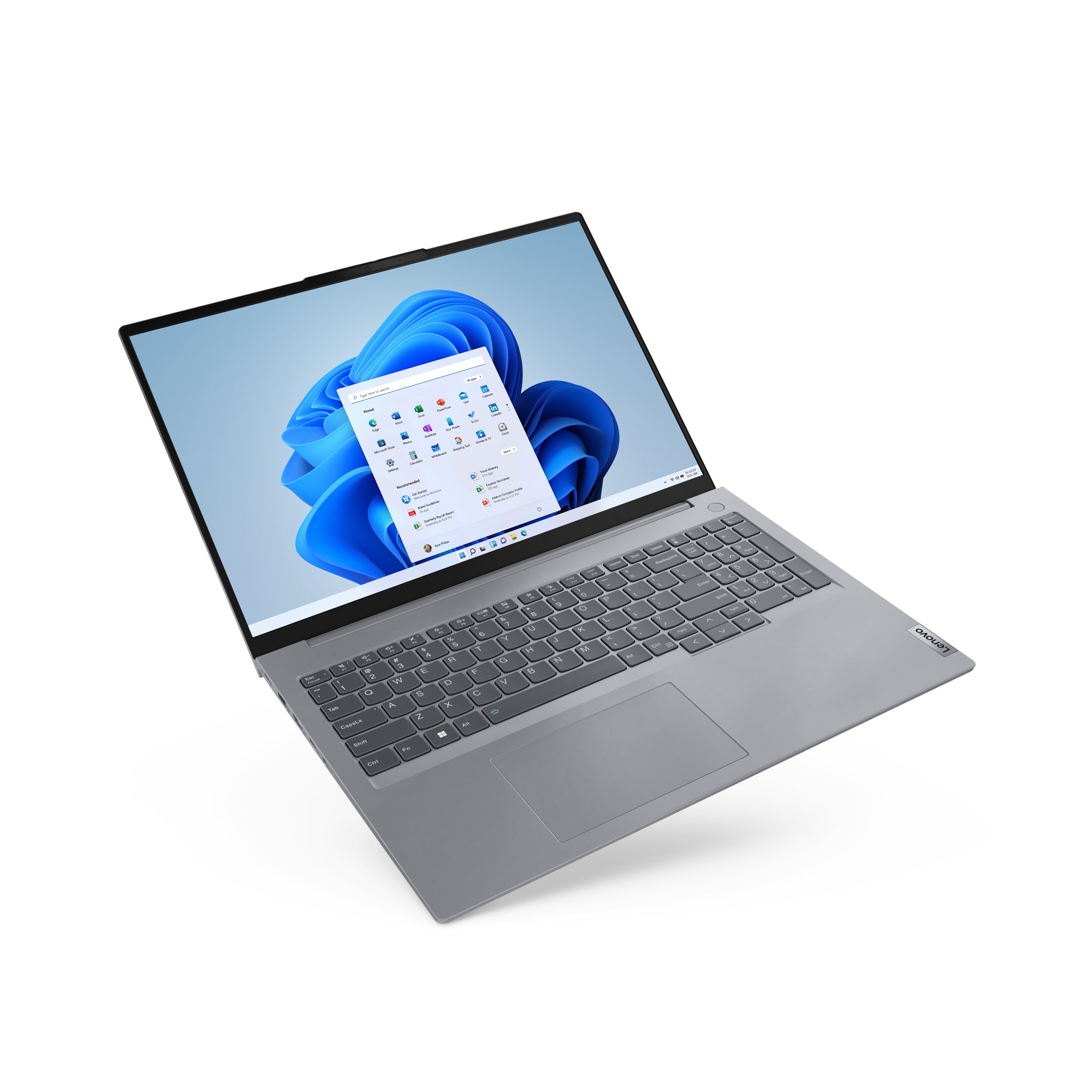 Lenovo ThinkBook 16 G6 ABP AMD Ryzen™ 5 7530U Laptop 40.6 cm (16") WUXGA 16 GB DDR4-SDRAM 256 GB SSD Wi-Fi 6 (802.11ax) Windows 11 Pro Belgian Grey 21KK001KMB