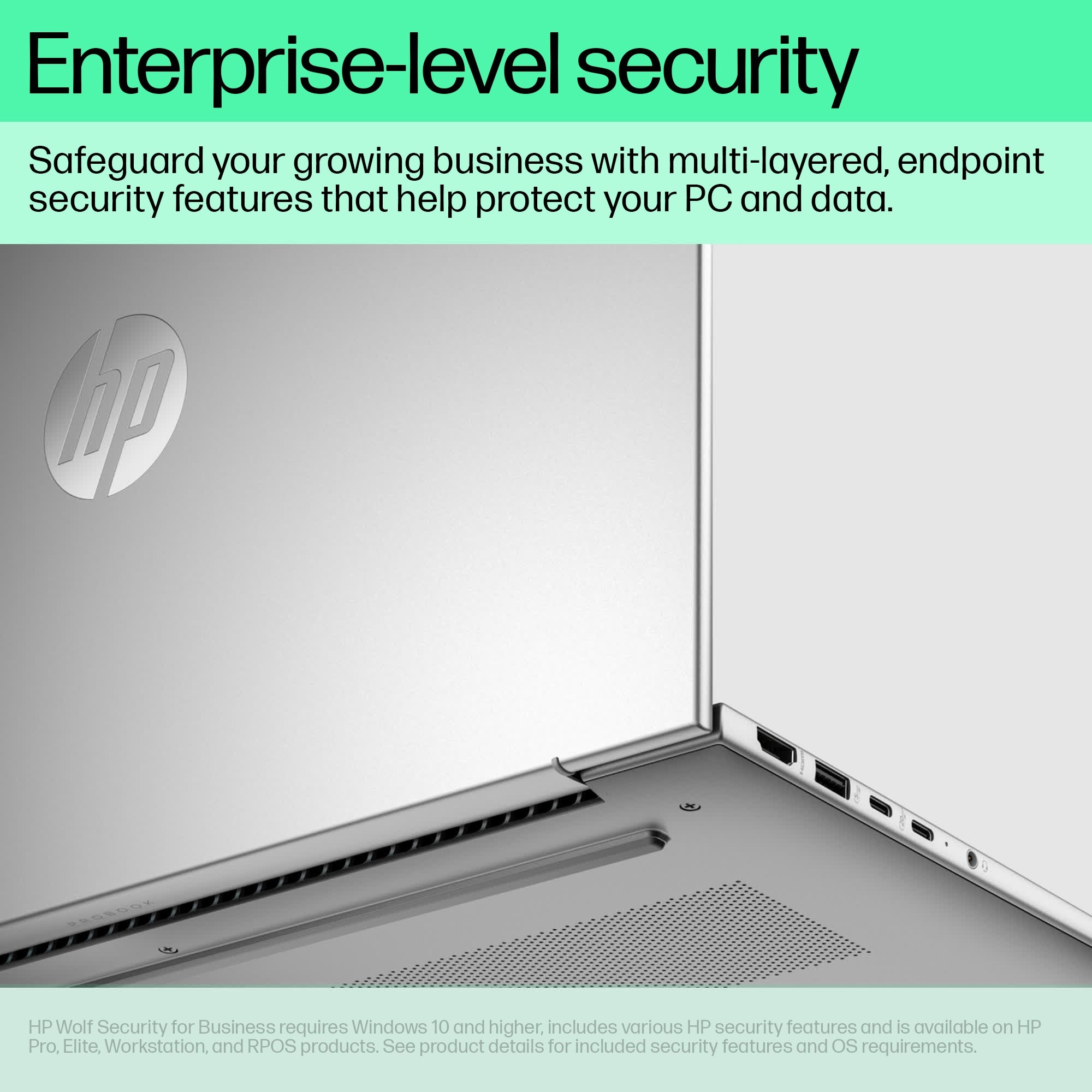 HP ProBook 440 G11 Intel Core Ultra 5 125U Laptop 35.6 cm (14") WUXGA 16 GB DDR5-SDRAM 512 GB SSD Wi-Fi 6E (802.11ax) Windows 11 Pro AI PC Silver A23FMEA#ABU