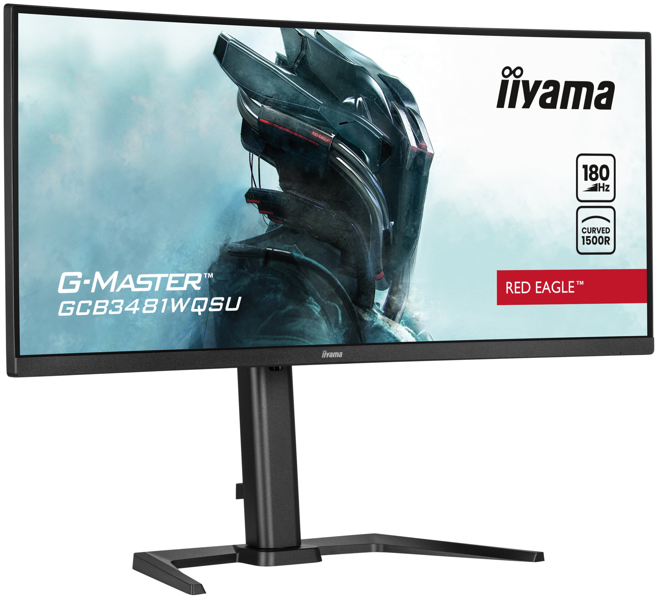 G-Master Red Eagle - 34 inch UltraWide Quad HD Curved Monitor - 3440x1440