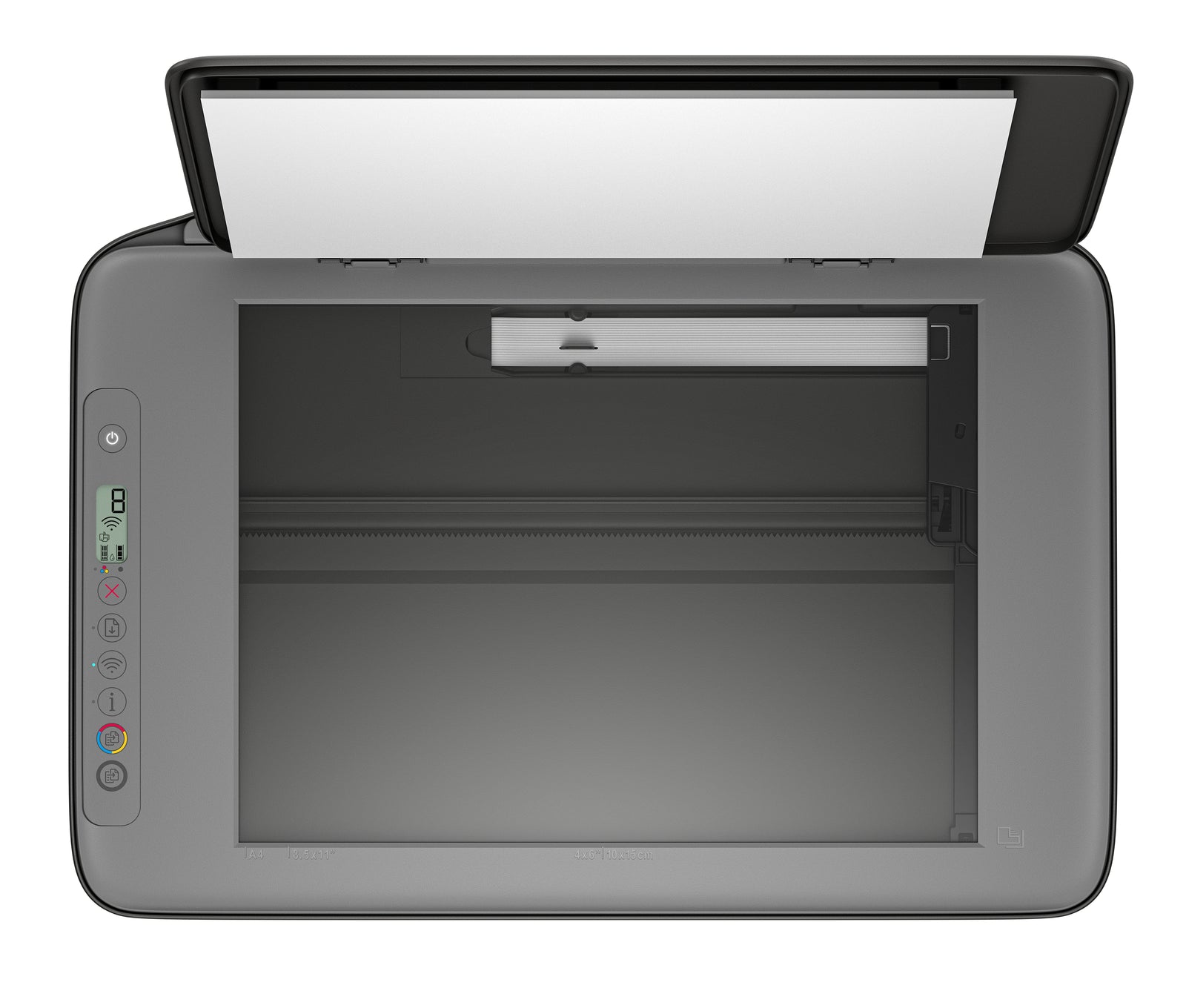 HP DeskJet Ink Advantage 2976 All-in-One Printer, 4800x1200 DPI, Gray