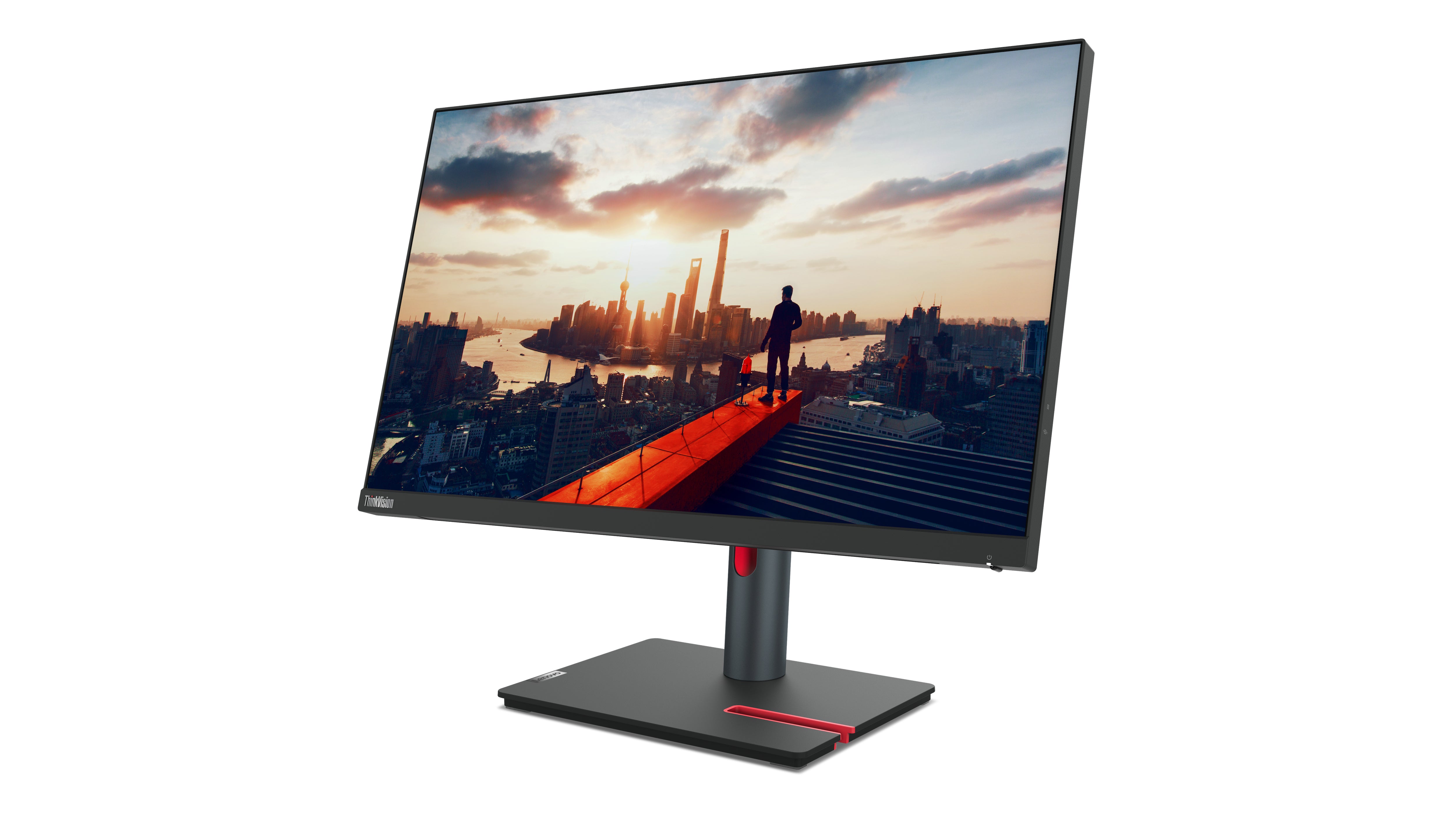 ThinkVision P24h-30 - 23.8 inch - Quad HD IPS LED Monitor - 2560x1440 - Pivot / HAS / RJ45 / USB-C