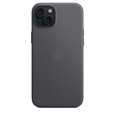 Apple FineWoven Case with MagSafe for iPhone 15 Plus - Black