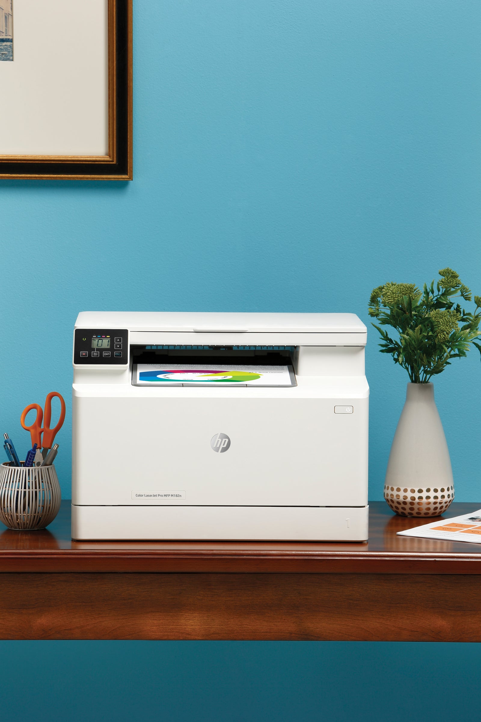 HP Color LaserJet Pro MFP M182n 7KW54A#B19 - Color, Print, Copy, Scan