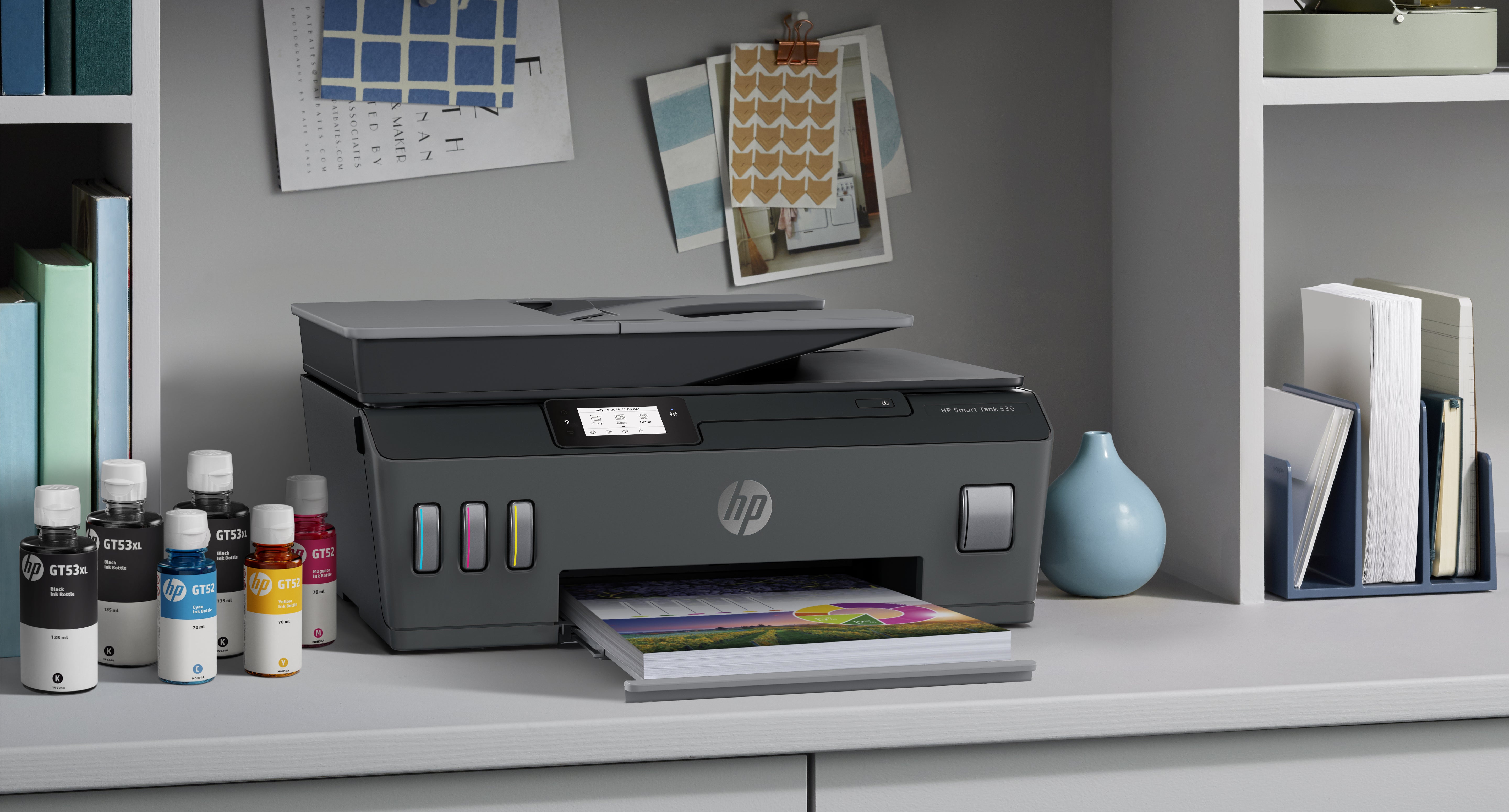 HP Smart Tank 530 Wireless All-in-One Thermal inkjet A4 4800 x 1200 DPI 11 ppm Wi-Fi 4SB24A#BEW