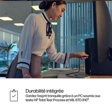 HP ProDesk 4 Tower G1i Desktop AI PC Intel Core Ultra 7 265 16 GB DDR5-SDRAM 512 GB SSD Windows 11 Pro Black 9H7K7ET#ABF