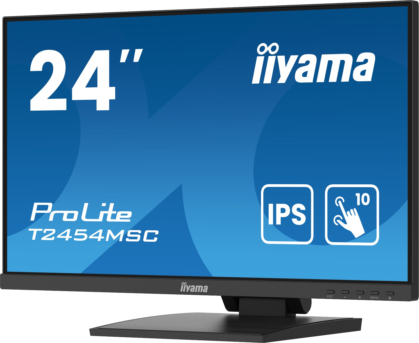 ProLite 24 inch Touch - Full HD IPS LED Monitor - 1920x1080 T2454MSC-B2AG