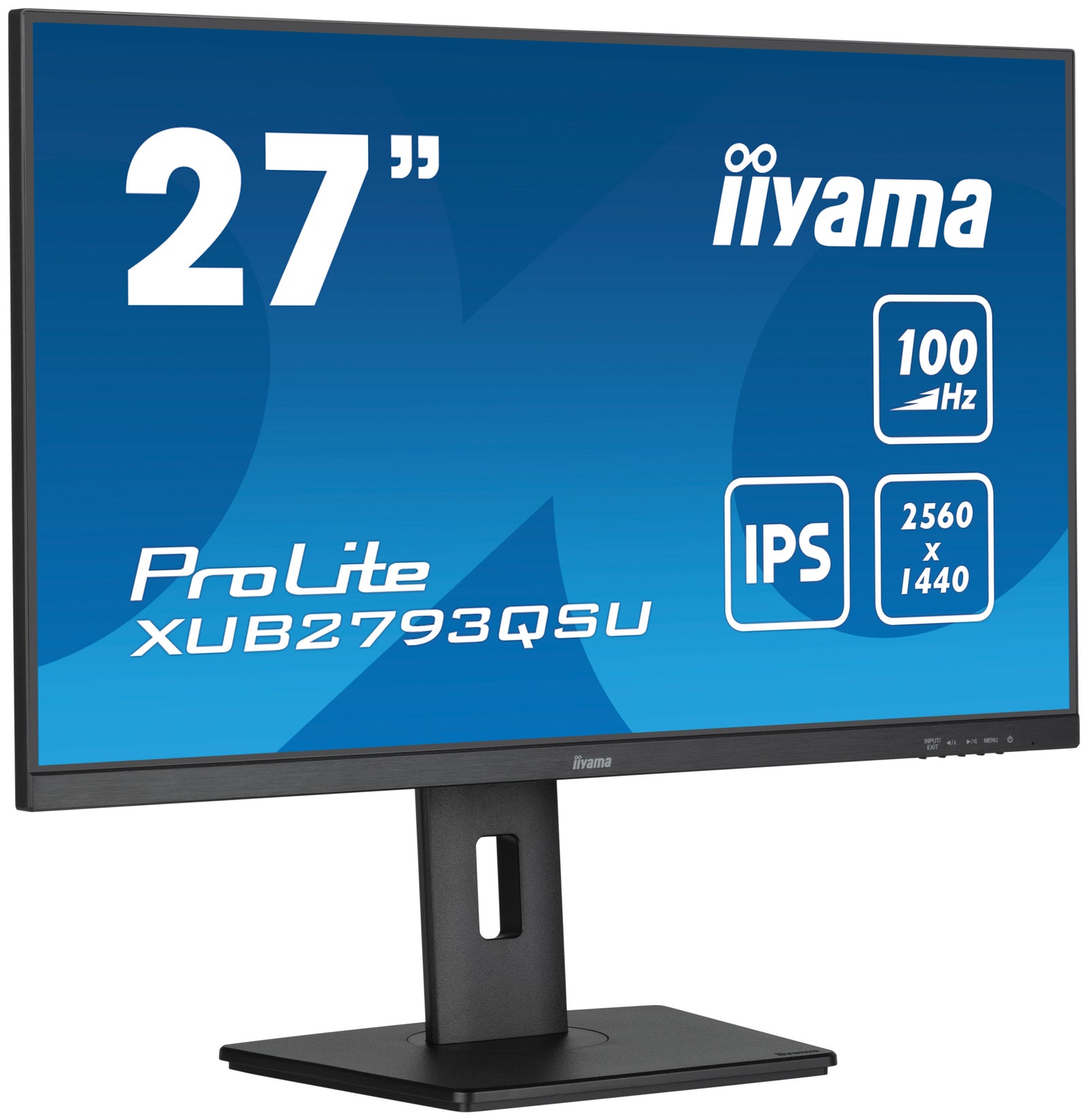 iiyama ProLite XUB2793QSU-B6 27" IPS QHD 100Hz 1ms Black