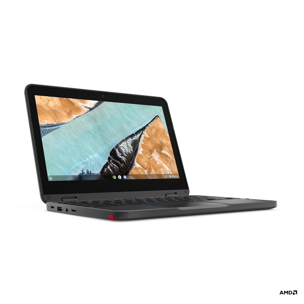 Lenovo 300e Chromebook Gen 3 (AMD) AMD 3000 3015Ce 29.5 cm (11.6") Touchscreen HD 4 GB DDR4-SDRAM 32 GB eMMC Wi-Fi 5 (802.11ac) ChromeOS Spanish Grey 82J9000RSP