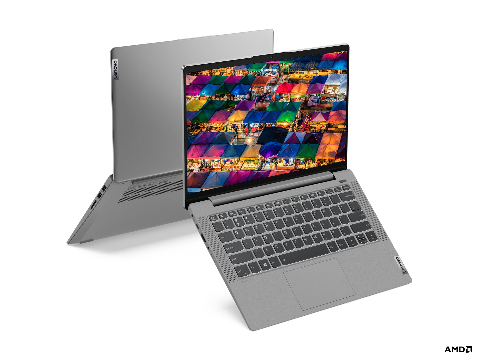 Lenovo IdeaPad 5 14ALC05 AMD Ryzen™ 5 5500U Laptop 35.6 cm (14") Full HD 16 GB DDR4-SDRAM 512 GB SSD Wi-Fi 5 (802.11ac) Windows 10 Home English Grey, Platinum 82LM009RMH