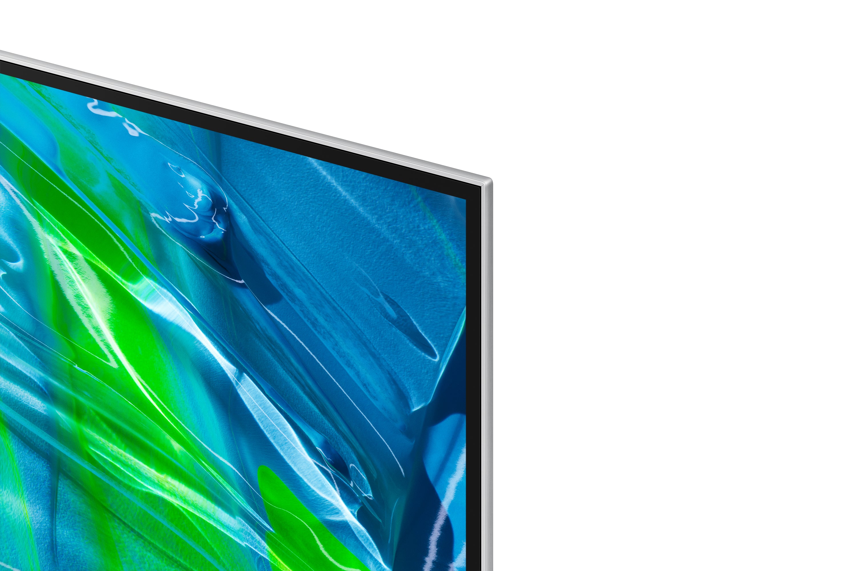 Samsung QE65S95BAT 165.1 cm (65") 4K Ultra HD Smart TV Wi-Fi Silver QE65S95BATXXN