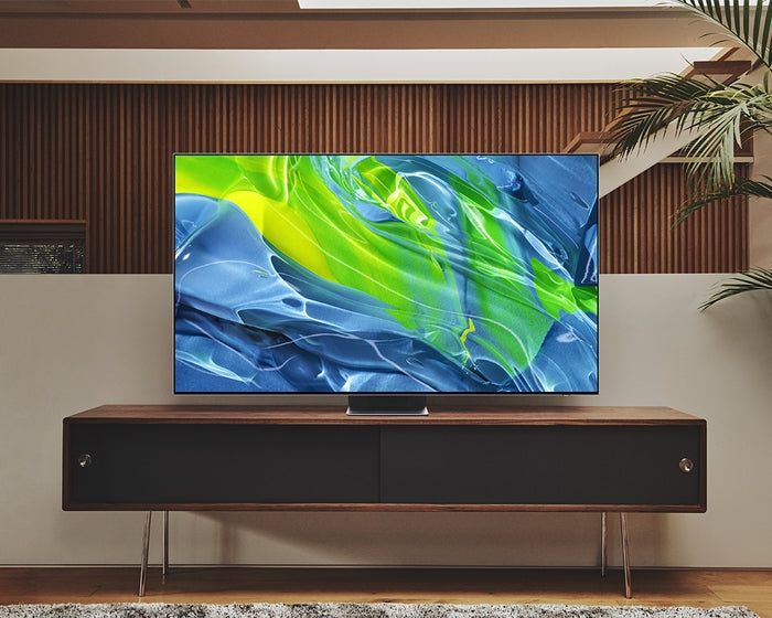 Samsung QE65S95BAT 165.1 cm (65") 4K Ultra HD Smart TV Wi-Fi Silver QE65S95BATXXN