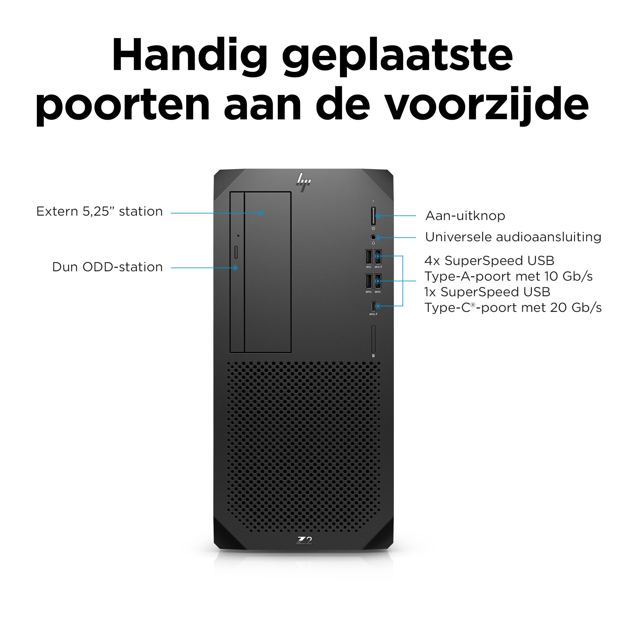 Z2 Tower G9 Workstation - Intel Core i9-14900 - 32GB RAM - 1TB SSD - Windows 11 Pro