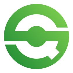 Een groene Q als logo voor refurbished producten