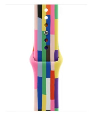 Apple MFFQ4ZM/A slimme draagbare accessoire Band Meerkleurig Fluorelastomeer MFFQ4ZM/A - Compridis
