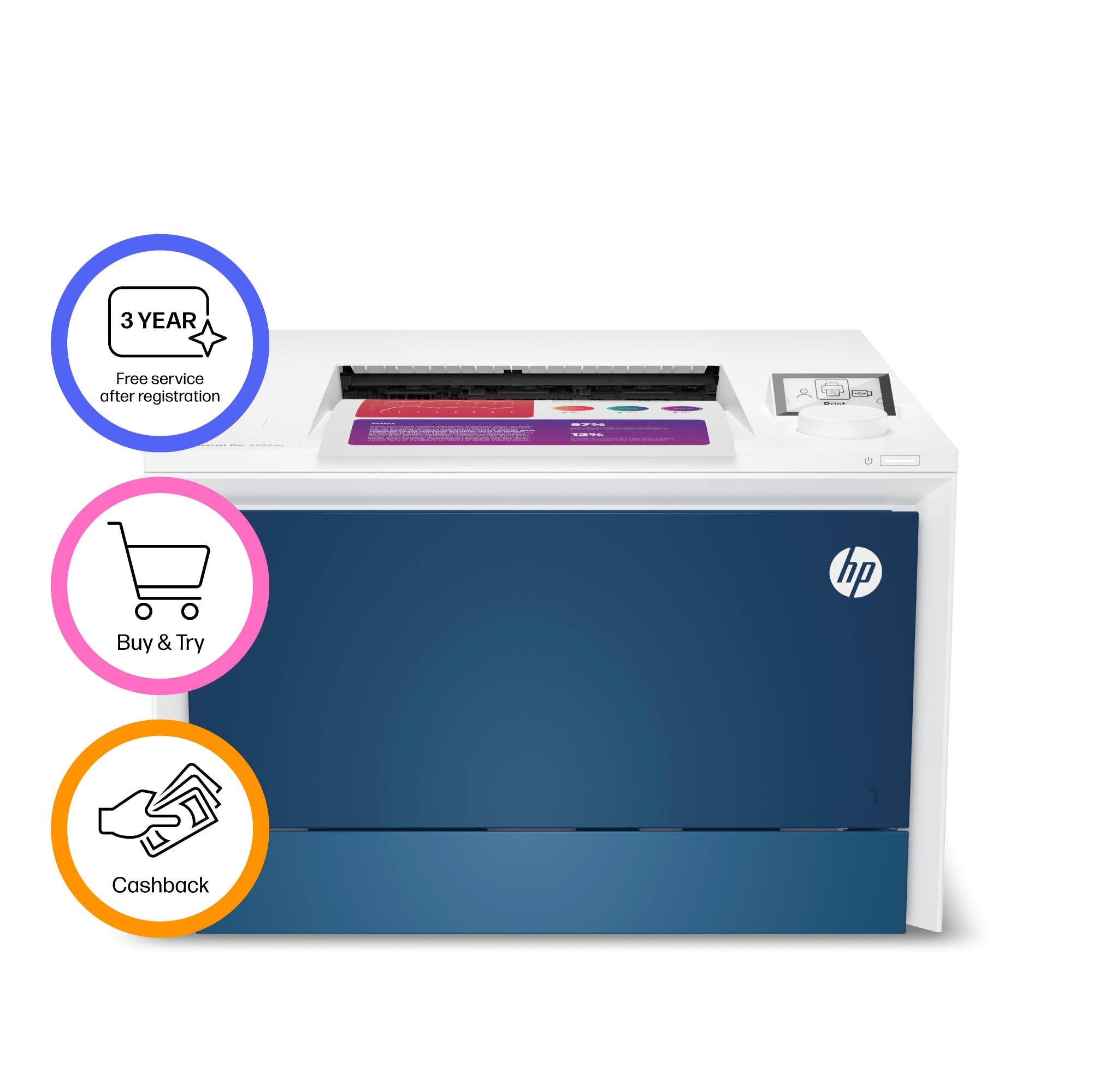 LaserJet Pro 4202dn Printer 4RA87F#B19