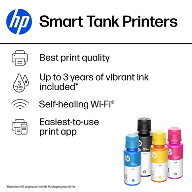 HP Smart Tank 5107 All-in-One Printer with 3 Years of Ink