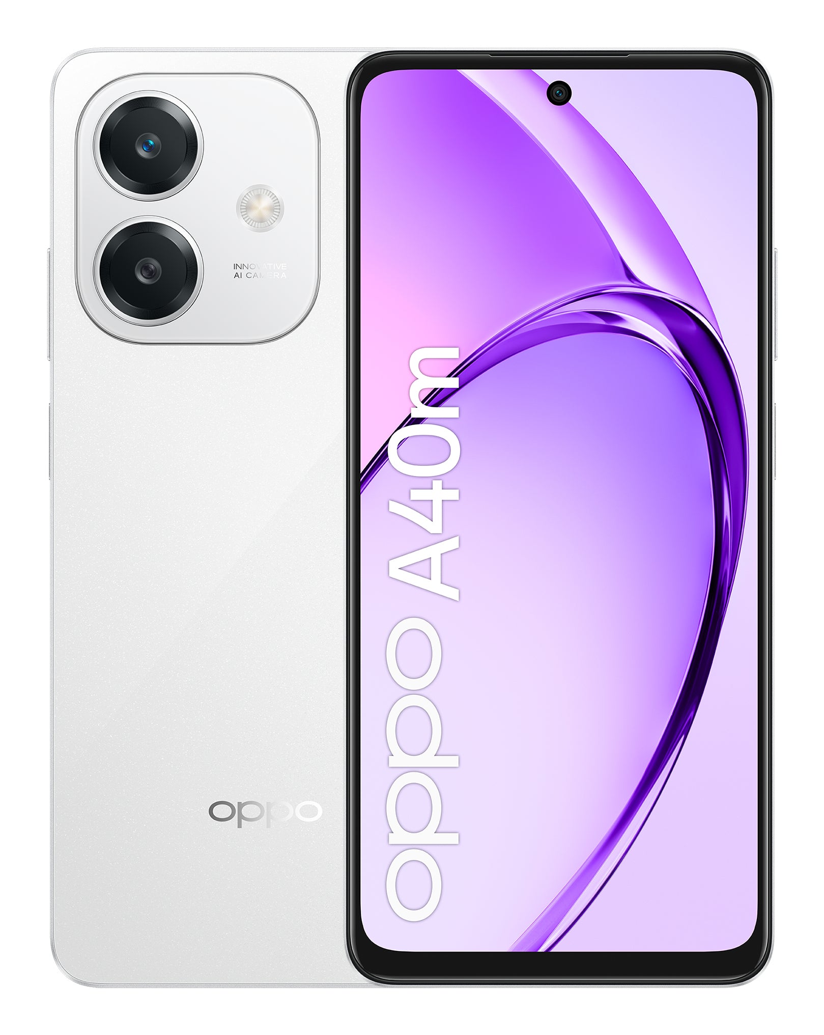OPPO A40M 16.9 cm (6.67") Dual SIM Android 14 4G USB Type-C 8 GB 256 GB 5100 mAh White CPH2669