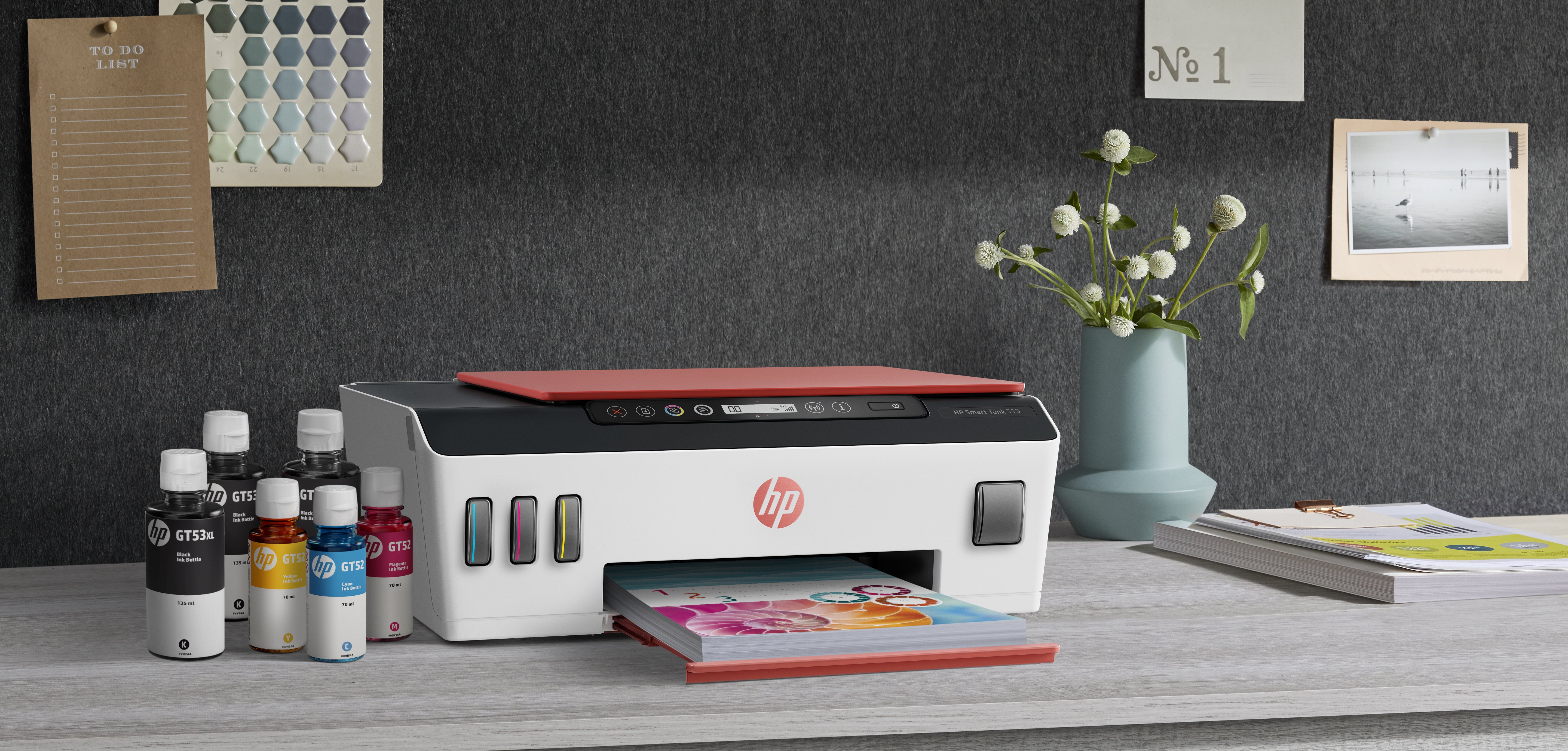 HP Smart Tank 519 Wireless All-in-One Thermal inkjet A4 4800 x 1200 DPI 11 ppm Wi-Fi 3YW73A#BEW