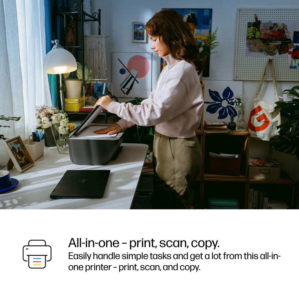 HP DeskJet 2910 All-in-One Printer 89F98B - Print, Copy, Scan