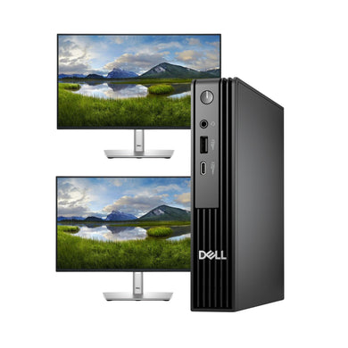 DELL Pro Micro QCM1250 20PN3 i5-14500T 16GB 512GB SSD + 2x P2425H - Compridis