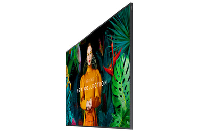 Samsung QB75C Digital signage flat panel 190.5 cm (75") LCD Wi-Fi 350 cd/m² 4K Ultra HD Black Built-in processor Tizen 16/7 LH75QBCEBGCXEN