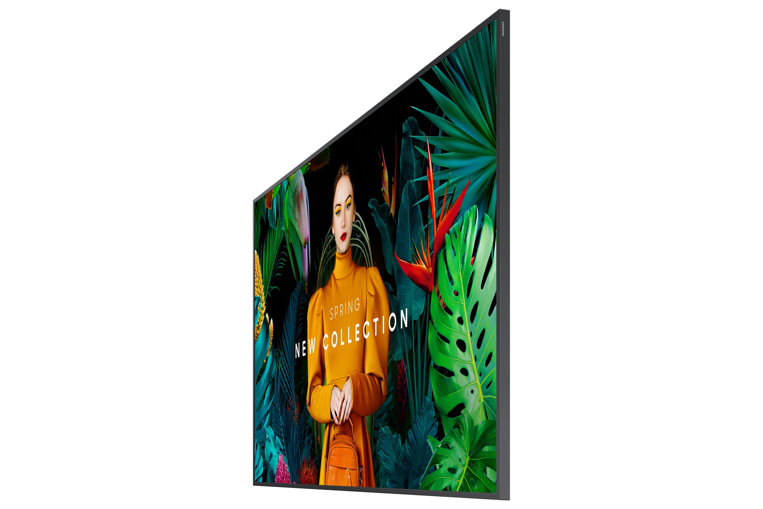 Samsung QB55C Digital signage flat panel 139.7 cm (55") LCD Wi-Fi 350 cd/m² 4K Ultra HD Black Built-in processor Tizen 16/7 LH55QBCEBGCXEN