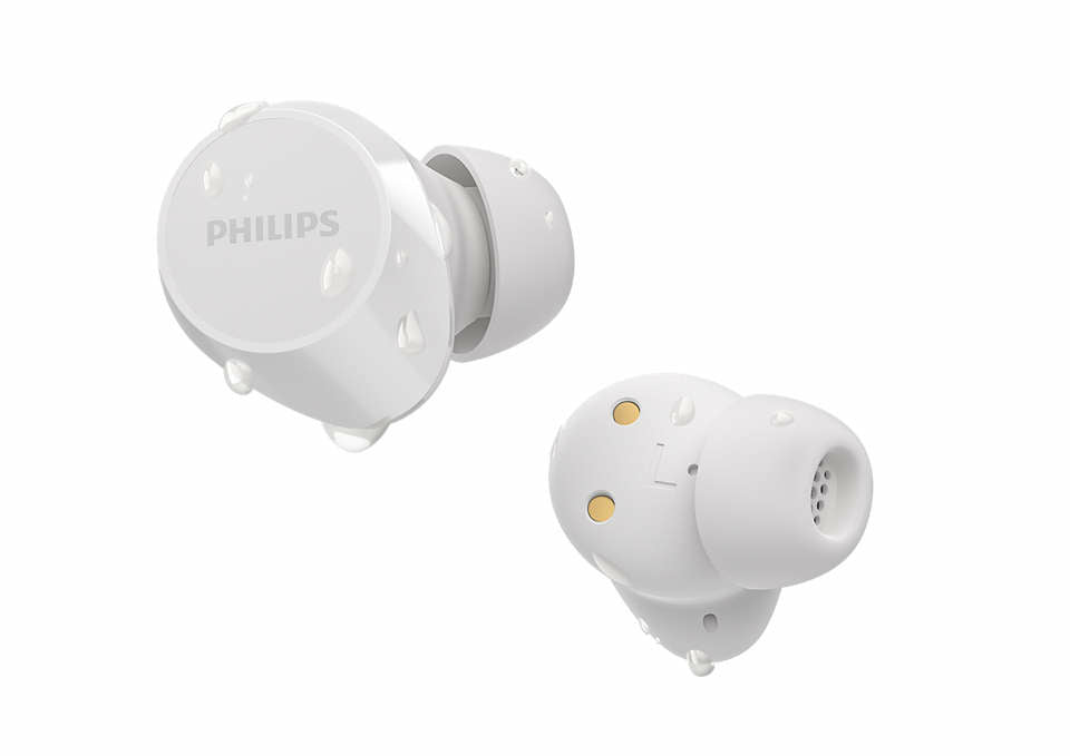 Philips TAT1209WT/00 headphones/headset True Wireless Stereo (TWS) In-ear Calls/Music Bluetooth White TAT1209WT/00