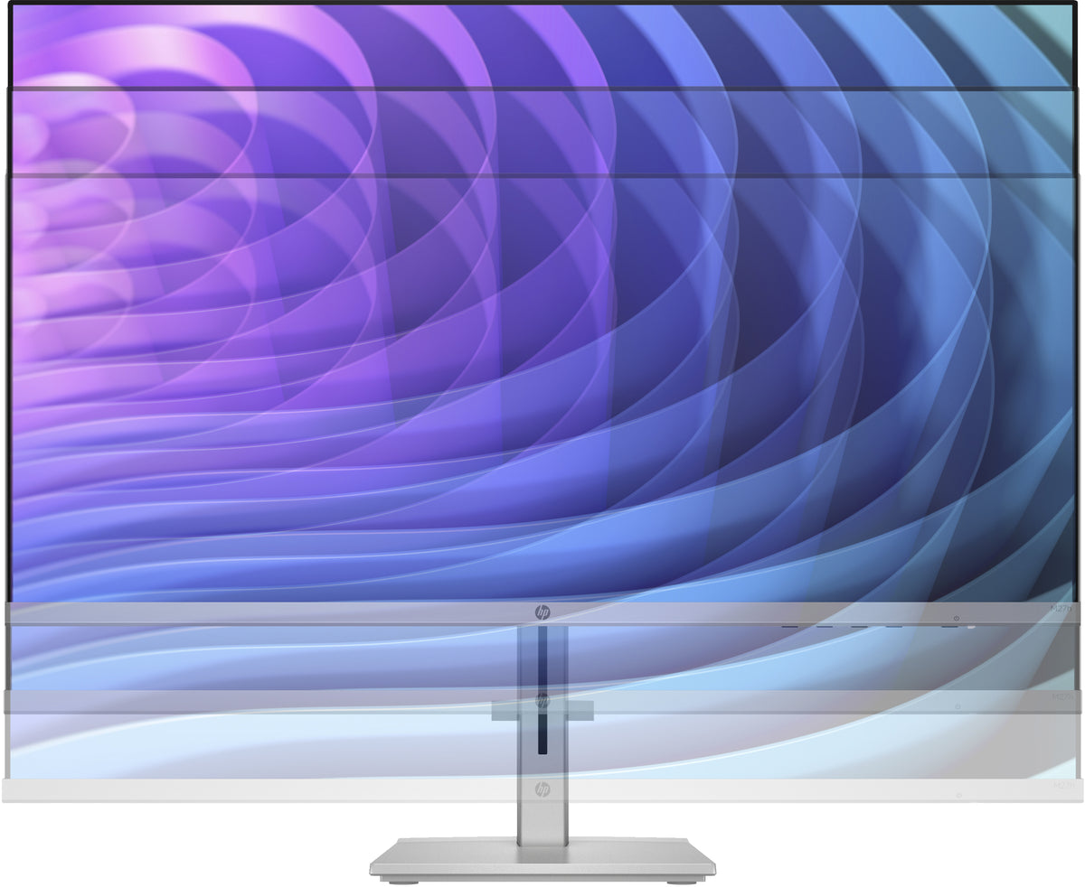 HP M27h FHD 76D13AA – 27-inch Full HD IPS Monitor, 75Hz – Black/Silver