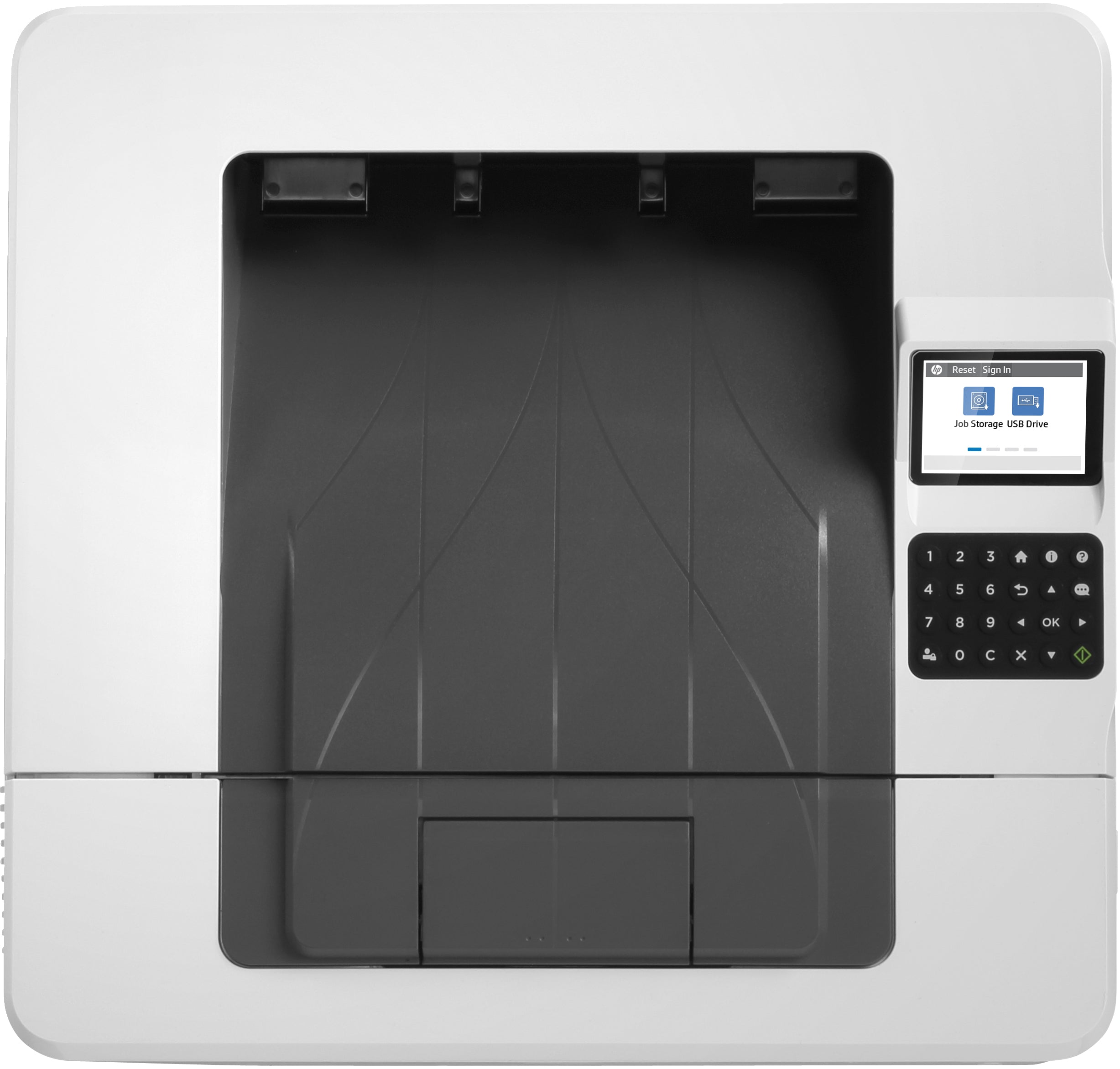 HP LaserJet Enterprise M406dn, Black and white, Printer for Business, Print, Compact Size; Strong Security; Two-sided printing; Energy Efficient; Front-facing USB printing 3PZ15A#B19