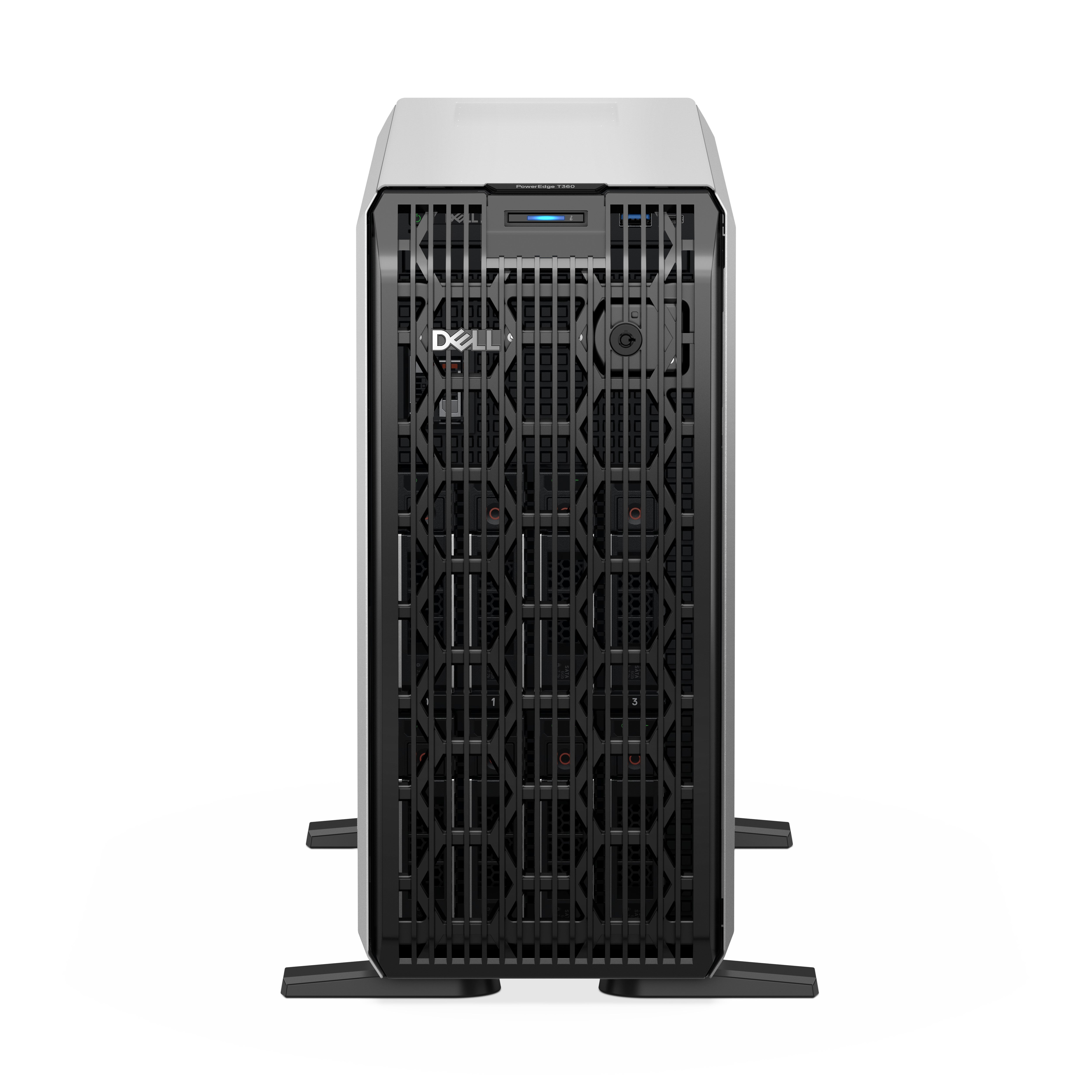 PowerEdge T360 Server - Tower - Xeon E2436 5GHz - 16GB RAM - 480GB SSD - 1-Way - Hot-Swap 3VC2G