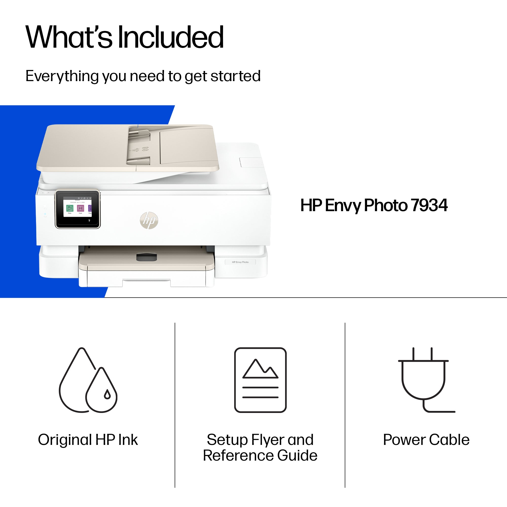 HP ENVY Photo Envy 7934 All-in-One Color Printer B63K9B