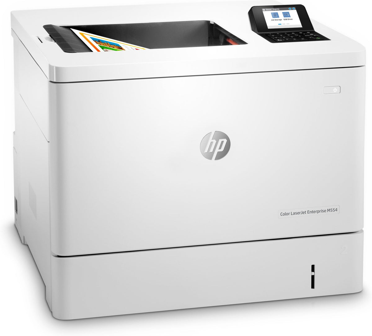 HP Color LaserJet Enterprise M554DN 7ZU81A – 33 ppm kleuren A4 laserprinter - Compridis