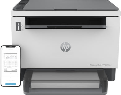 HP LaserJet Tank MFP 2602DN Zwart-wit Duplex Laser 22 ppm Printer - Compridis