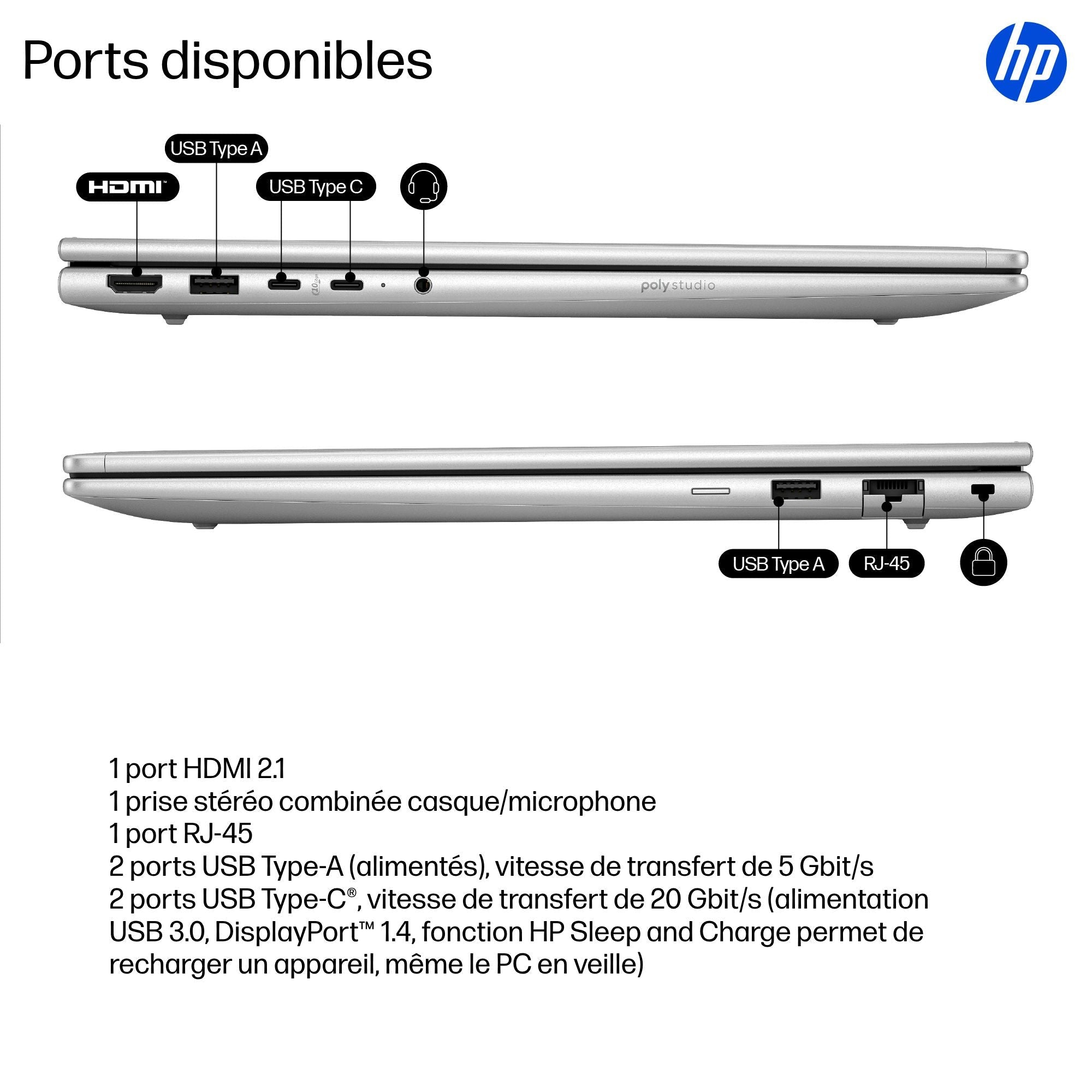 HP ProBook 4 G1i 16" Intel Core Ultra 7 255H 32GB 1TB SSD QWERTY English B9YS0ETABF - Compridis