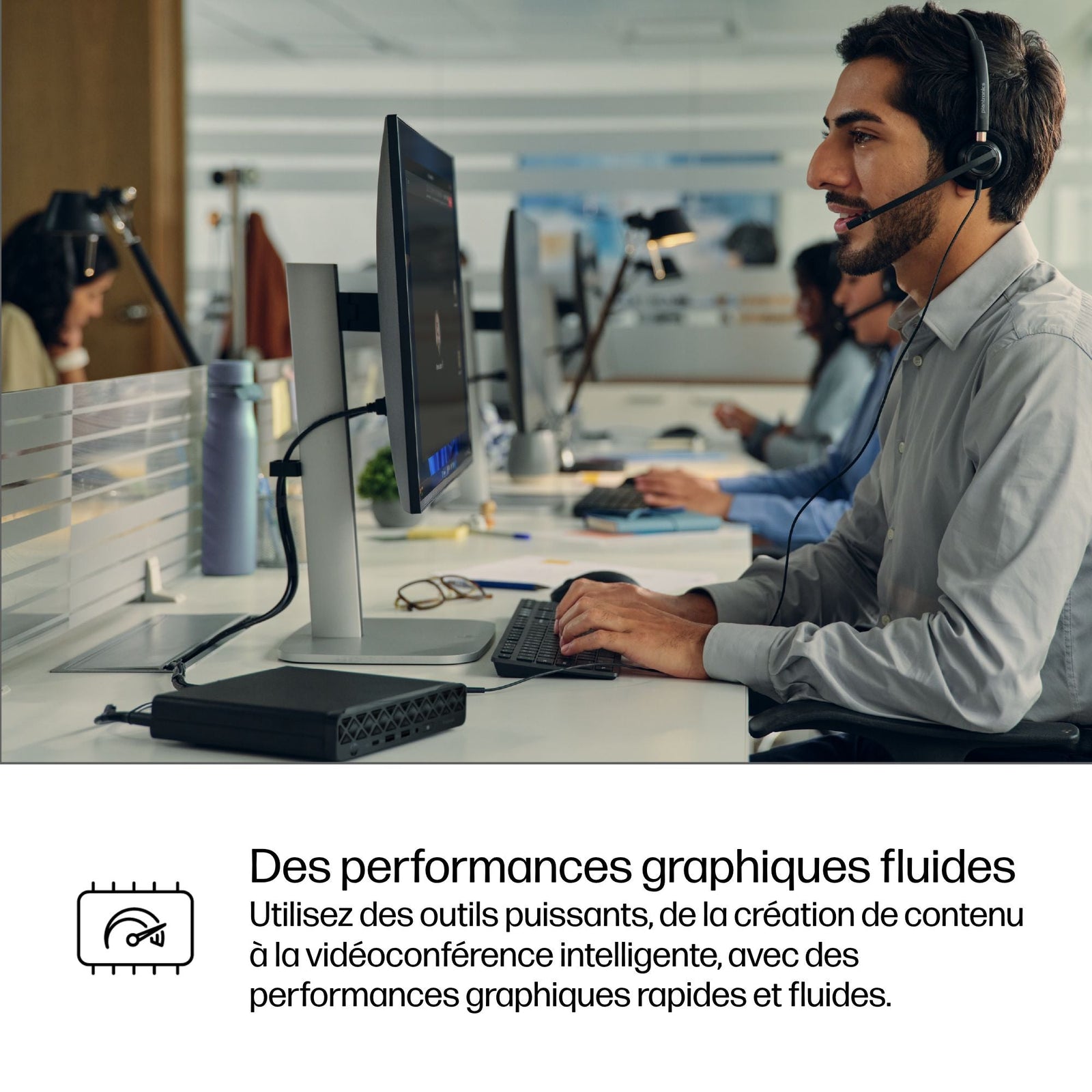 HP ProDesk 4 Mini G1i U7-265T 16GB 512GB SSD AZERTY - Compridis